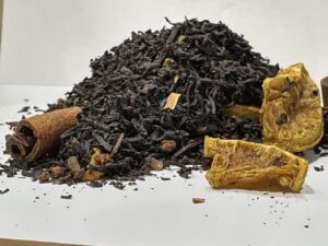 Must tee, kaneel ja apelsin / Смесь черного чая с корицей и апельсином