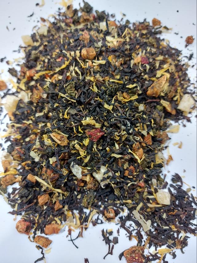 Vaarikaliikööri tee 100g – aromaatne must tee vaarika erksa maitsega