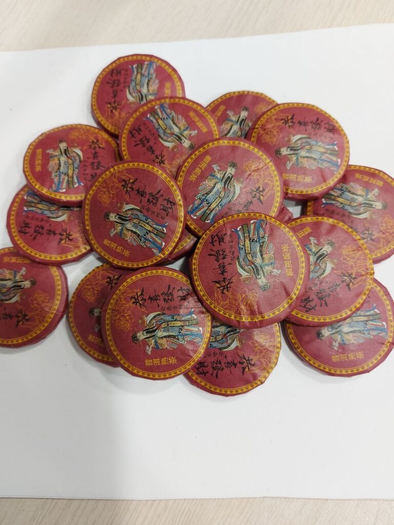 Puerh "Mini Tuocha roosiga"